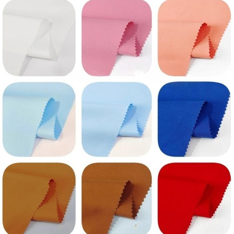 Solid-color Polyester Matte Plain Weave Fabric DIY Windbreaker Jacket Style Overcomes Cotton-padded Dress Shirt Jacket Fabric