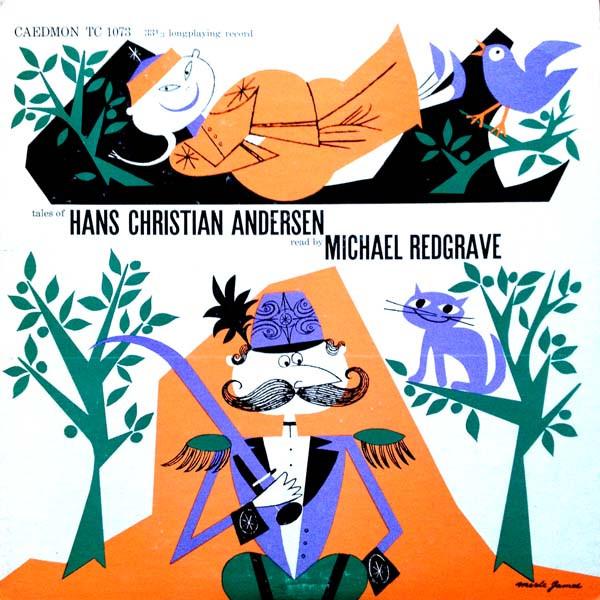 

LP Record MICHAEL REDGRAVE Tales Of Hans Christian Andersen Re TC1073 Caedmon Records 1958 US Classical Used