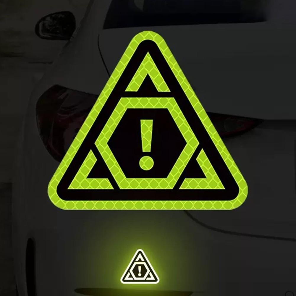 Night Visibility Mark Reflective Stickers Safety Driving Decal Easy Setup