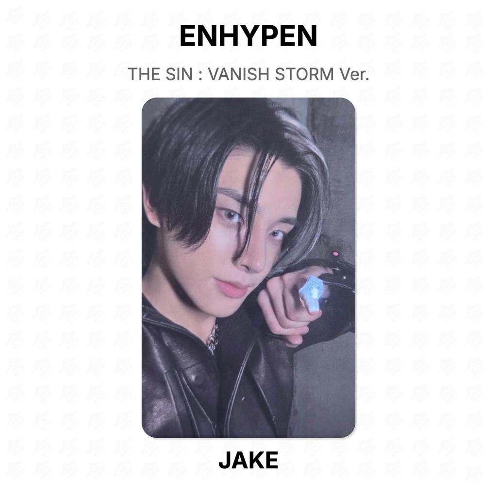 ENHYPEN THE SIN : VANISH STORM Ver. Official Photocard
