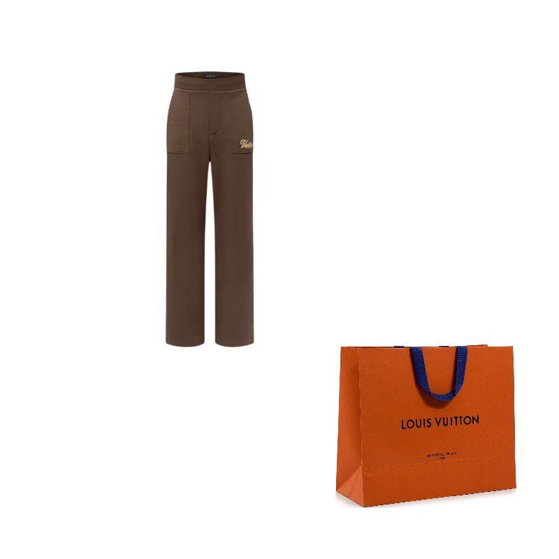 LOUIS VUITTON x Tyler Collaboration SS24 Casual Pants Men's Brown 1AFQ43