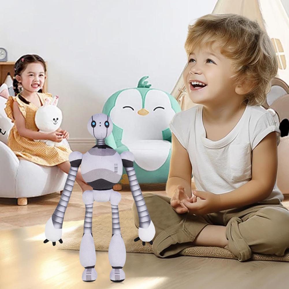 The Wild Robot Plush Toy 13 Inch Robot Stuffed Cute Toy Animal Adjustable Robot Funny Birthday Christmas Gifts Soft Home Decor