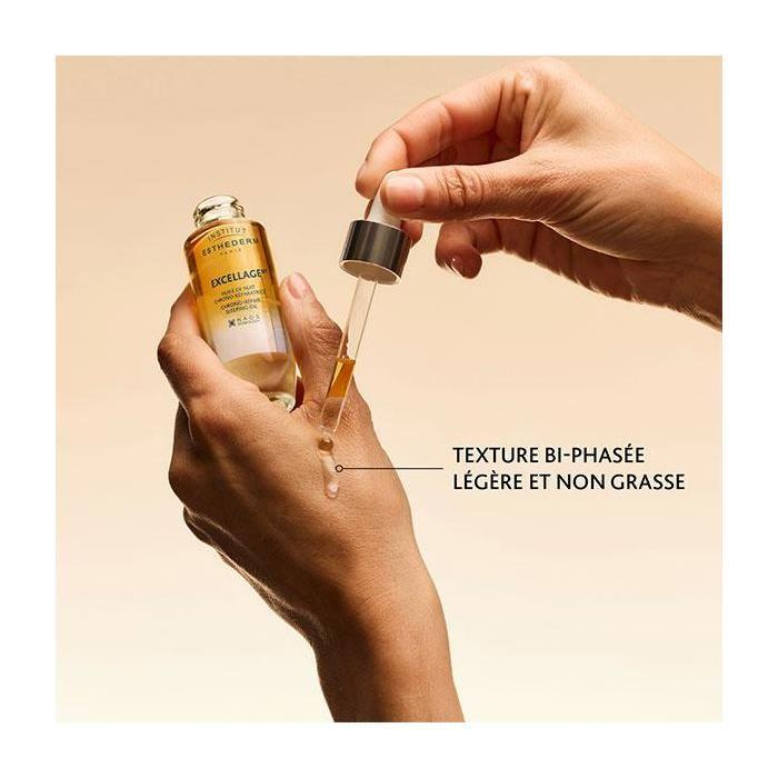 Péče proti stárnutí - ESTHEDERM - Excellage Noční olej - 30 ml - Zralá pleť - Bez parabenů