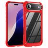 Für iPhone Air Case Anti-Drop Legierung Linsenrahmen PC + TPU Handyhülle