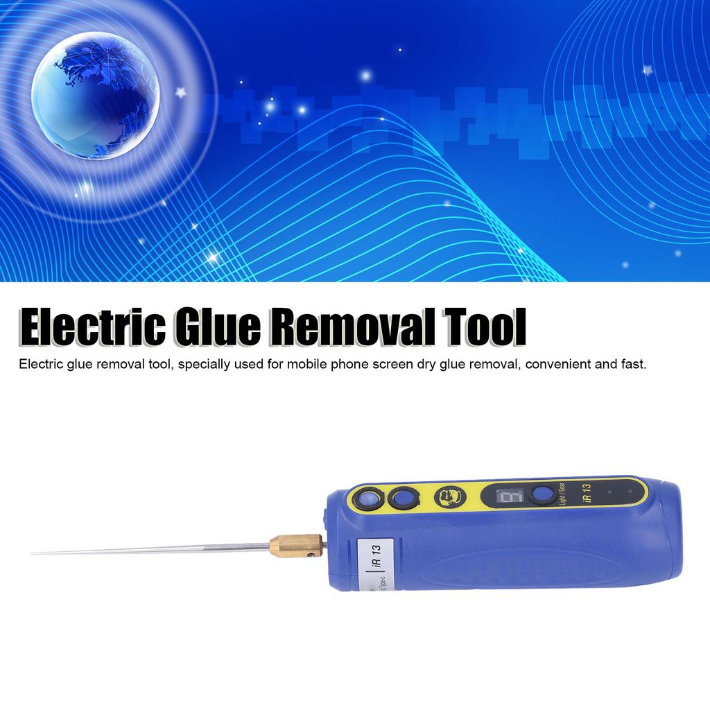 Electric Glue Removal Tool Type-C Interface Digital Display CW and CCW Motor LCD Screen Glue Remover for Mobile Phone Repair
