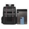 Large Capacity Men's Backpack Multi-Function PU Backpack Travel Computer Bag Women Backpack