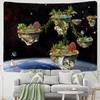 Island In the Stars Tapestry Wall Hanging Bohemian Aesthetics Nature Landscape Art Home Dorm Living Room Decor