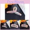 Stylish Acrylic Mermaid Hair Claw Clip For Elegant Updos And Chic Styles