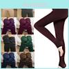 Women Winter Thick Warm Fleece Lined Thermal Stretchy Skinny Leggings Pants For Cozy Cold Days