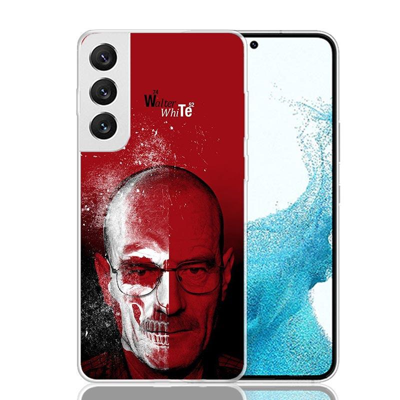 

Breaking Bad WalterWhite Phone Case For Samsung Galaxy S26 Ultra S23 S24 S25 Edge S20 FE S21 S22 Plus Soft Print Shell Cover Fun Samsung S22 Plus
