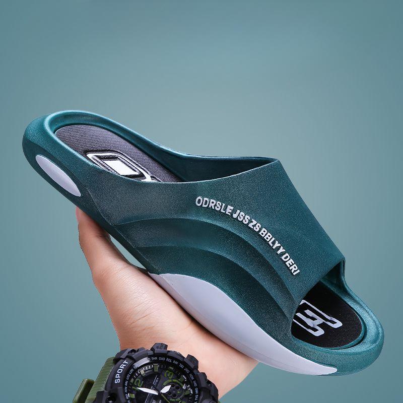 Sandals Men's Summer Indoor Anti-slip Trend Deodorant Wear 2025 New Home Thick Bottom Sports Leisure