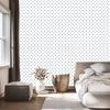 White and Light Gray Dots Wallpaper, Subtle Detail 50x1000