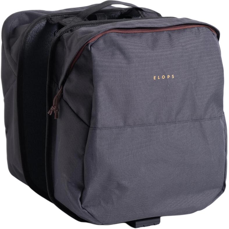 

DECATHLON30L Easy to use Lightweight Large Capacity Cycling Bag Bicycle Double Pack PET for men and women чёрный