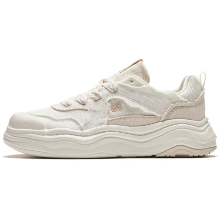 (WMNS) ANTA Lava Cake Skateboarding  White Beige  Women s 122428060-1 EU 38.5