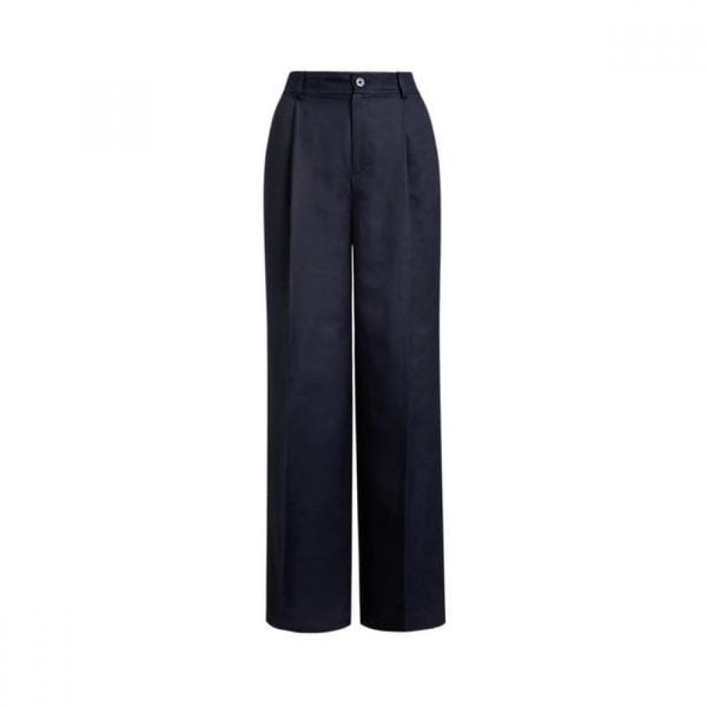Lauren Ralph Lauren Wide Leg Pants Linen Blend Twill Wmlrpntsbv20341410 0