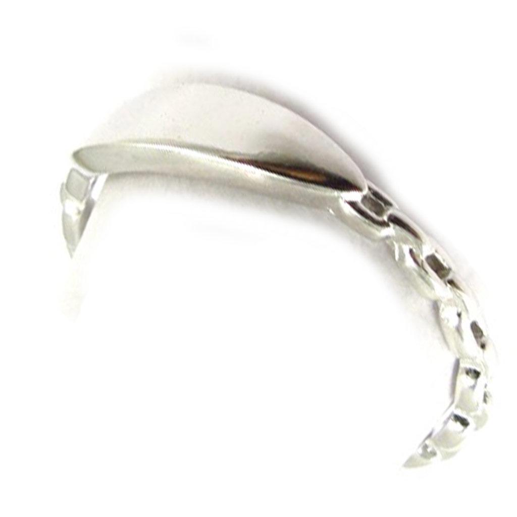 Silver Ring 'Identity' Silver (rhodium) - 4 Mm
