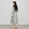 JOY SPEAKER Designed Patchwork Shawl Dress