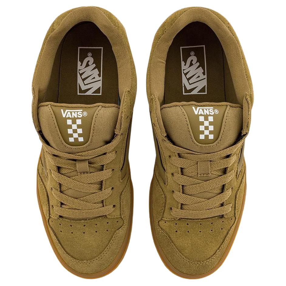 Vans Caldro Comfortable Versatile Low-Top Skate Shoes Unisex Sneakers Green Brown VN0A2Z4ACUQ