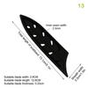 3-8 Inch Kitchen Knife Sheath Black Plastic Knife Covers Knife Blade Protector Cover Edge Guards Case Kitchen Accessory