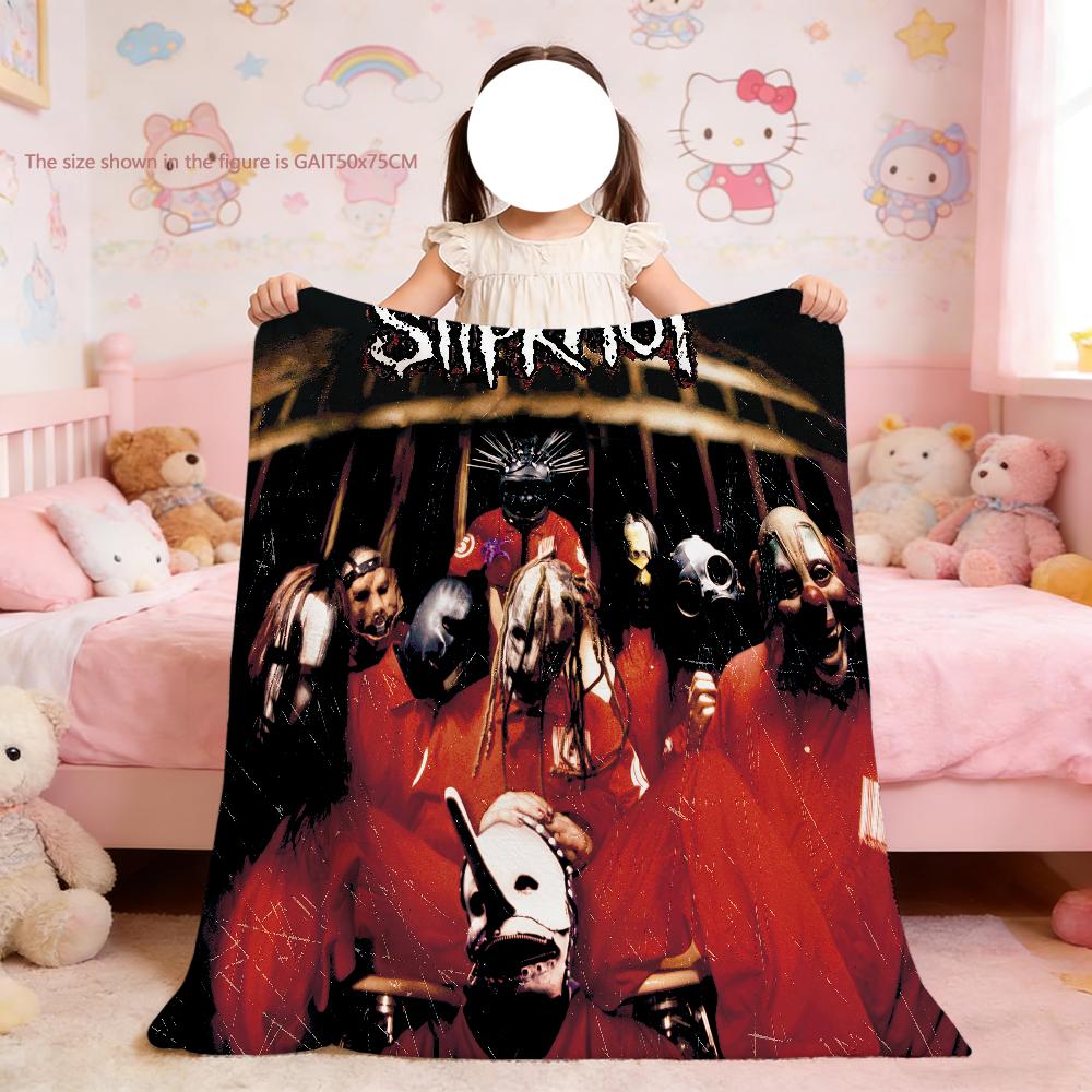 Blanket For Soft Throw S-Slipknot Blanket for Rock Picnic Bed Band Sofa Home Bedroom Cozy Warm Comfortable