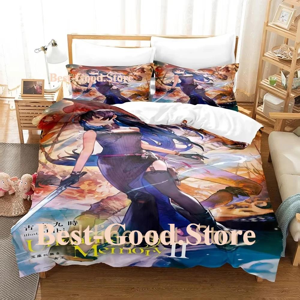 Unnamed Memory Bedding Set Single Twin Full Queen King Size Bed Set Adult Kid Bedroom Duvetcover Sets 3D Anime Bed Sheet Set