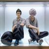 In Stock New Arrival Jujutsu Kaisen Figurines Satoru Gojo Suguru Geto Sitting Pose PVC Collectible Models Perfect Gifts for Boys