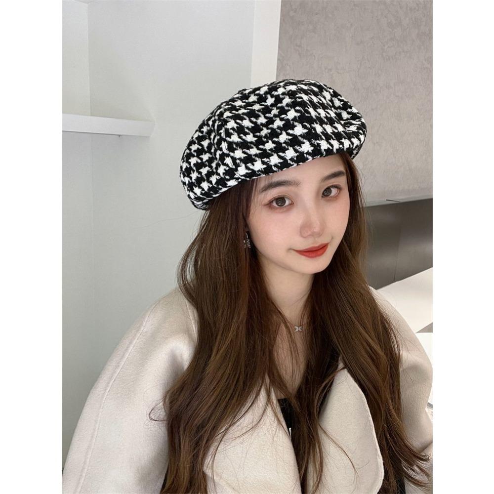 Damenhüte Neue Ankunft Modischer Vielseitiger Baskenmütze Damen Künstlerhut Minimalistische Elegante Kopfbedeckung