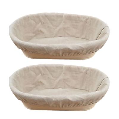 Puder Ekmek Mayalama Sepeti Oval 24 Cm Bambum