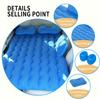 Portable Inflatable Car Mattress, Car Beds For Vehicles,PVC Material,For Backseat Sleeping, Outdoor Camping Picnic Travel Cushion Bed,Car Accessories