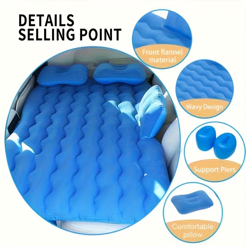 Portable Inflatable Car Mattress, Car Beds For Vehicles,PVC Material,For Backseat Sleeping, Outdoor Camping Picnic Travel Cushion Bed,Car Accessories