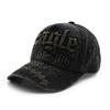 Denim Cowboy Baseball Cap Adjustable Trucker Hat for Men Women Vintage Dad Hat Casual Sports Cap Washed Distressed Dad Hat Unisex Embroidered Cap
