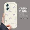 Cute Cartoon Pattern Cream Texture Casing Wavy Edge Soft Silicone Cover Phone Case for OPPO Reno Realme