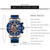 MINI FOCUS Brand Watch Business Men's Watch Waterproof Quartz Watch Steel Belt Men Quartz Watches