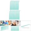 25 Stück Dental Chirurgie-Absaugspitzen Einweg Speichelabsaugschlauch Set (Grün Groß)