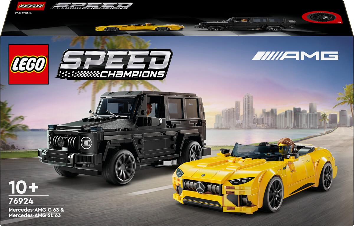 

LEGO конструктор Speed Champions – Auto – Mercedes – AMG G 63 & Mercedes – AMG SL 63 (76924)