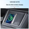 Tesla Model 3/Y Wireless Charger Decorative Strip Frame: Chrome Interior Anti-Scratch Modification