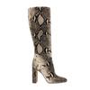 Womens/Ladies Snakeskin Knee-High Boots