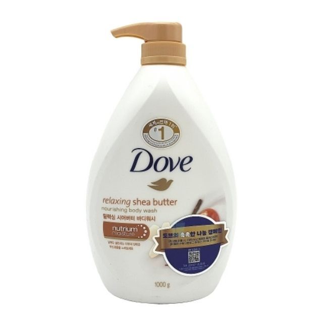 Dove ETEYCBGV Body Wash Body Shampoo Relaxing Shea Butter 1L
