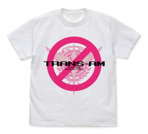 

COSPA Mobile Suit Gundam 00 use Trans L size WHITE Don t Am! T-shirt