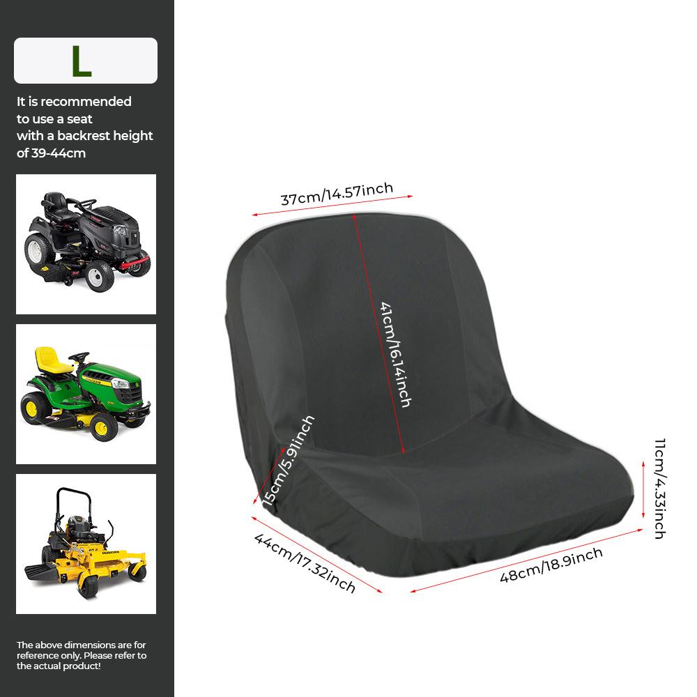 Riding mower seat cover,Oxford cloth lawn tractor seat cover Waterproof Universal Replacement Dustproof Forklift Chair Protector