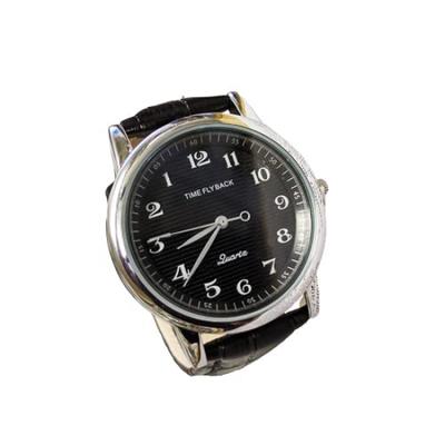 Relógio de pulso giratório reverso FLY raro LE138bk [TIME BACK] masculino