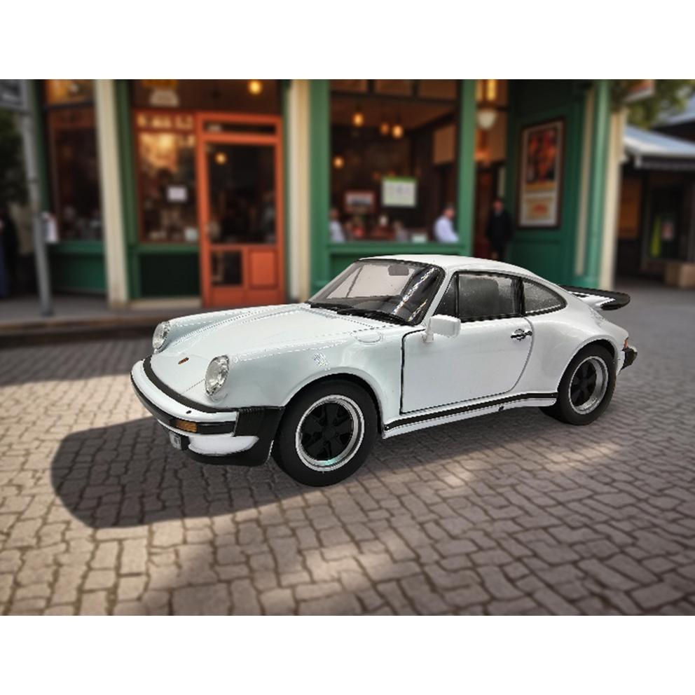 Welly Porsche 911 Turbo 1974 Diecast Modellbil - 1:24-skala Samlarutgåva