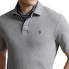 Polo Ralph Lauren SS24 Solid Color Small Pony Embroidered Straight Cut Short Sleeve Polo Shirt Men tops Steel-Gray MNPOKNI1N822946-020