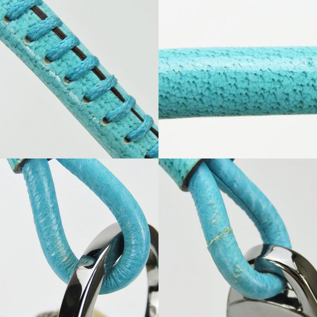 Used GUCCI Shoulder Bag 115002 GG canvas/leather beige Blue Shoulder