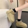 Bequeme Warme Stiefeletten Damen Winter Damenschuhe Klobige Botas Mujer Neu Klassisch Verdicktes Flausch Damen Schneestiefel