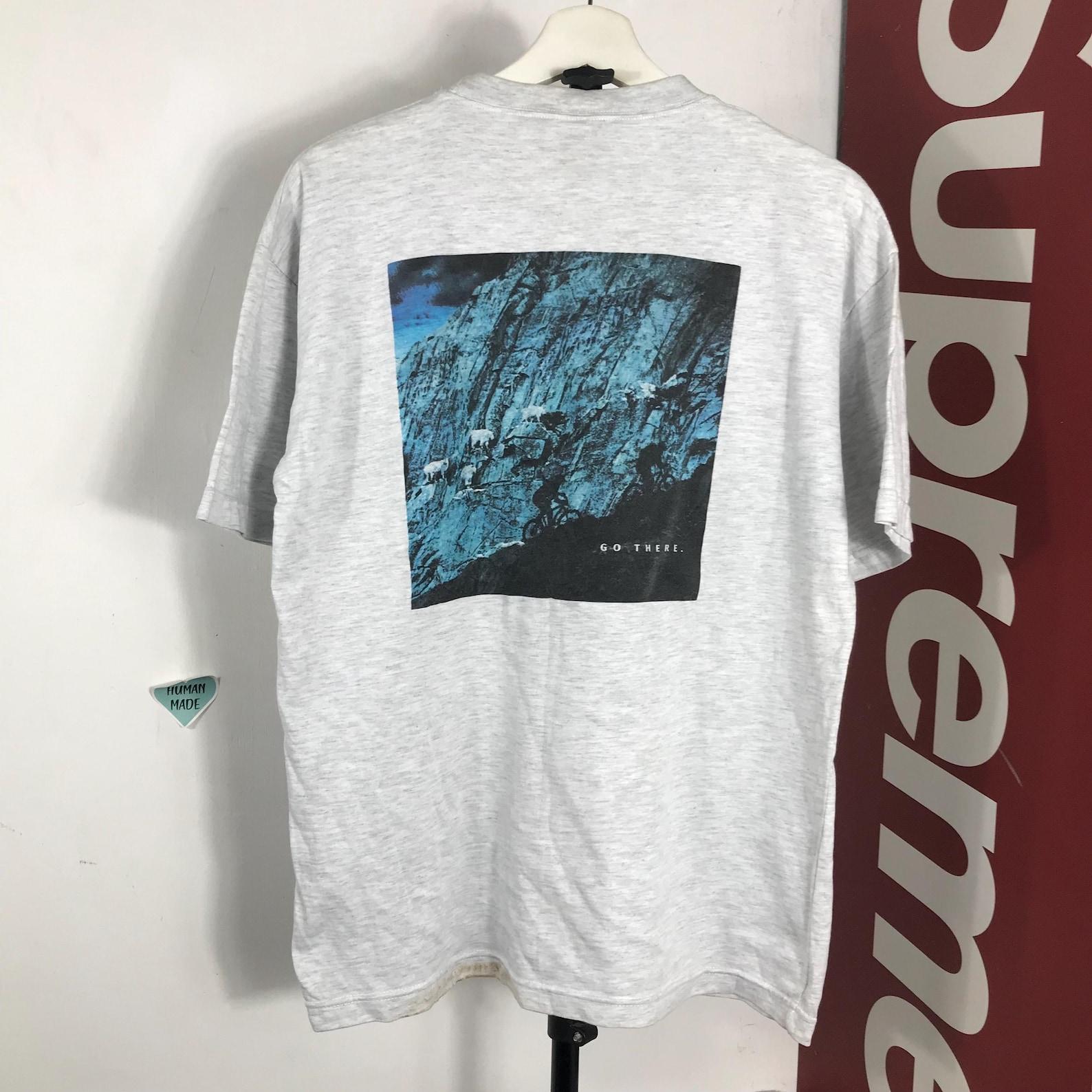 Vintage Timberland Open Mind GO THERE Graphic Shirt / vintage timberland / outdoor / vintage mountain / hikers S