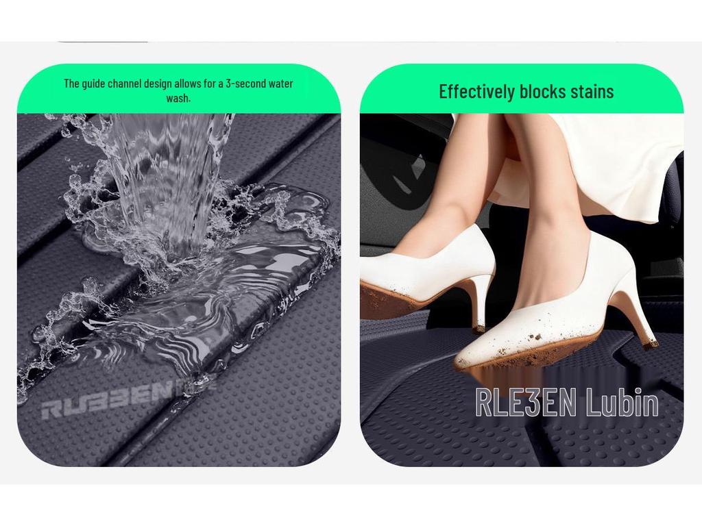 Lubin's TPE floor and trunk mats, plus interior protection for Leapmotor LAFA5.