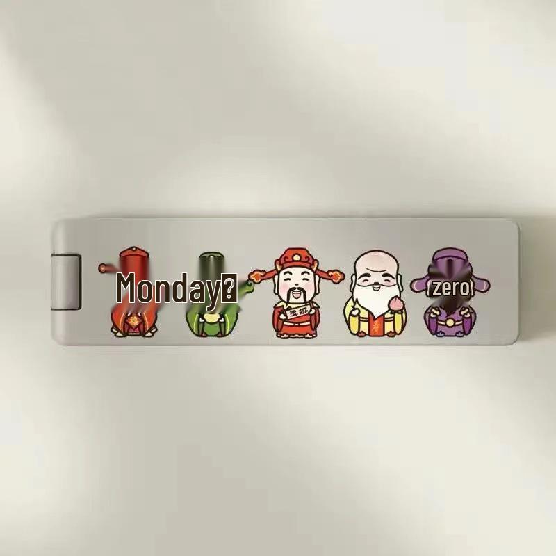 Ultradünner Neutraler Desktop-Telefonständer - Multifunktionales Klappkarten-Design