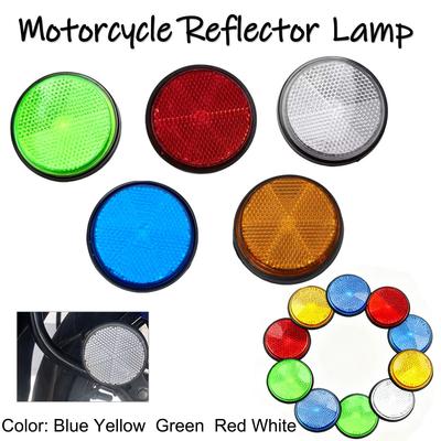 Runder Reflektor Auto LKW Motorrad Nachtreflektor Lichtbrechende Teile Motorrad Elektrofahrrad Reflektierend