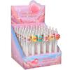 36 Pcs Cute Capibala Transparent Press Pen for Office Work, Brushing Questions, Signing Writing, Diaries, Notes, Student Classroom Prizes, Friend Part